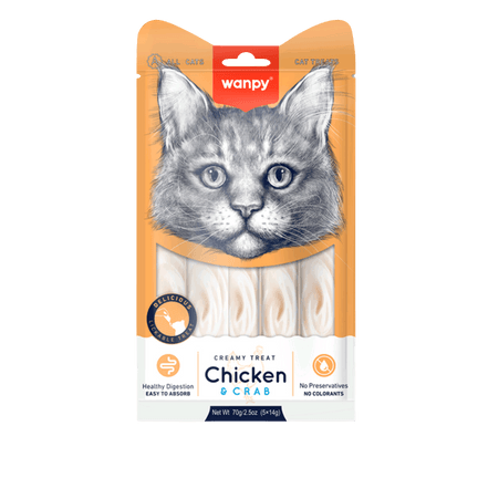 Creamy Gato · Pollo & Cangrejo