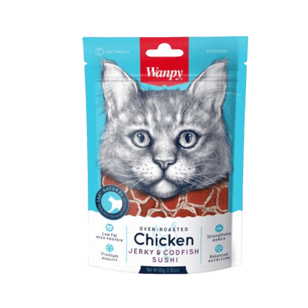 Snack Gato · Sushi Pollo & Bacalao
